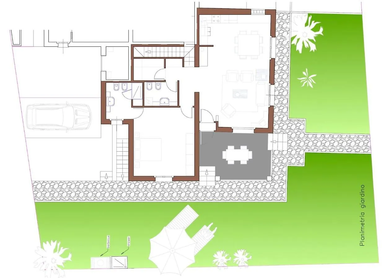 Villa Parenzo 150Mt Dal Mare 8Min Piedi Dal Centro بوريتش كرواتيا